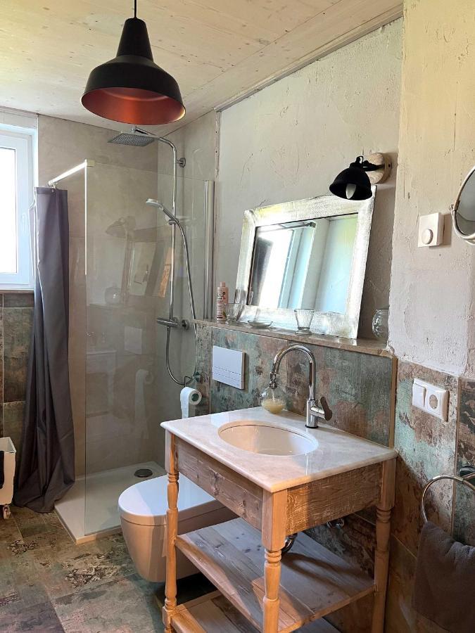 Altes Zollhaus Daire Hallschlag Dış mekan fotoğraf
