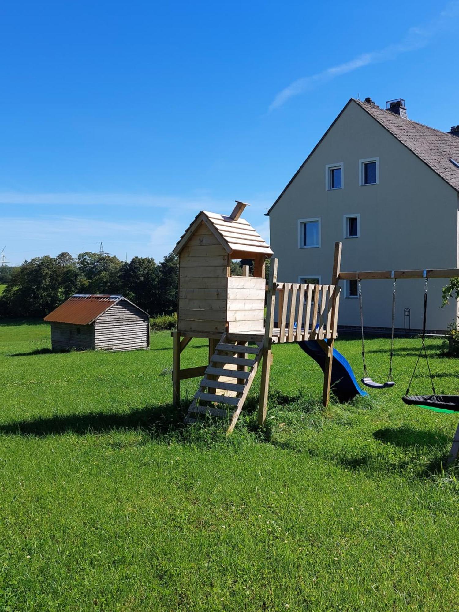 Altes Zollhaus Daire Hallschlag Dış mekan fotoğraf