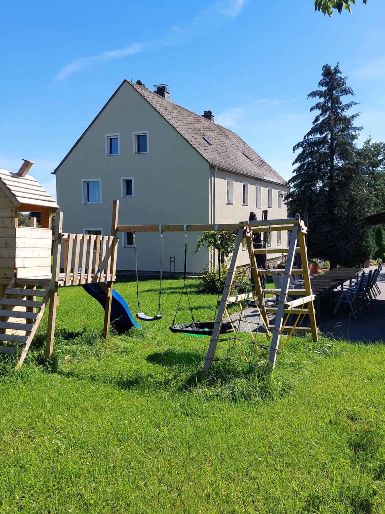 Altes Zollhaus Daire Hallschlag Dış mekan fotoğraf