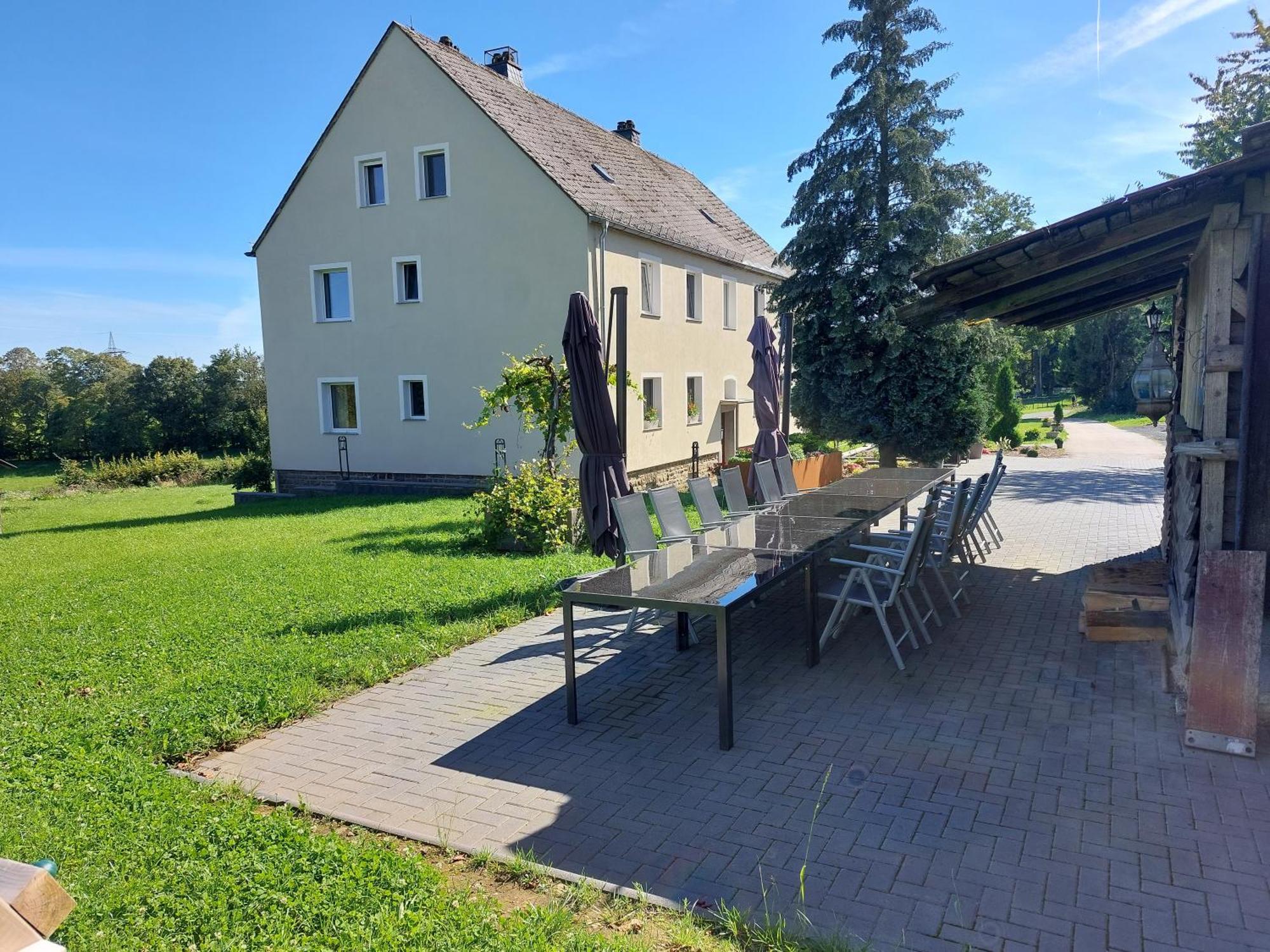 Altes Zollhaus Daire Hallschlag Dış mekan fotoğraf