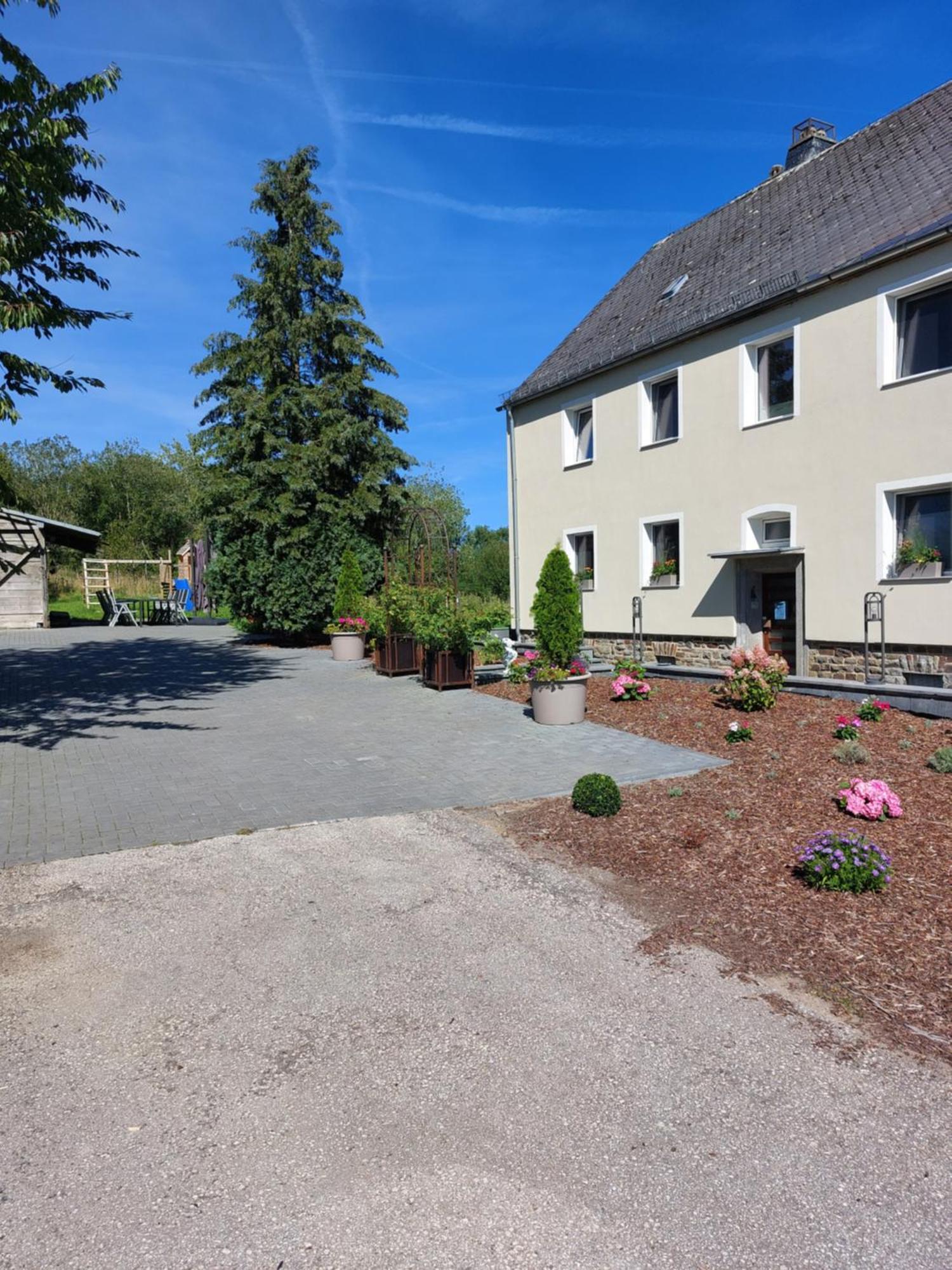 Altes Zollhaus Daire Hallschlag Dış mekan fotoğraf